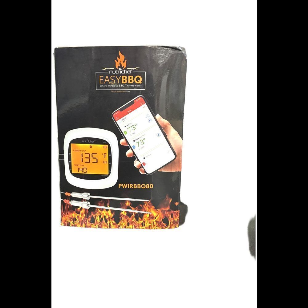 Nutrichef Bluetooth Wireless BBQ Digital Thermo meter